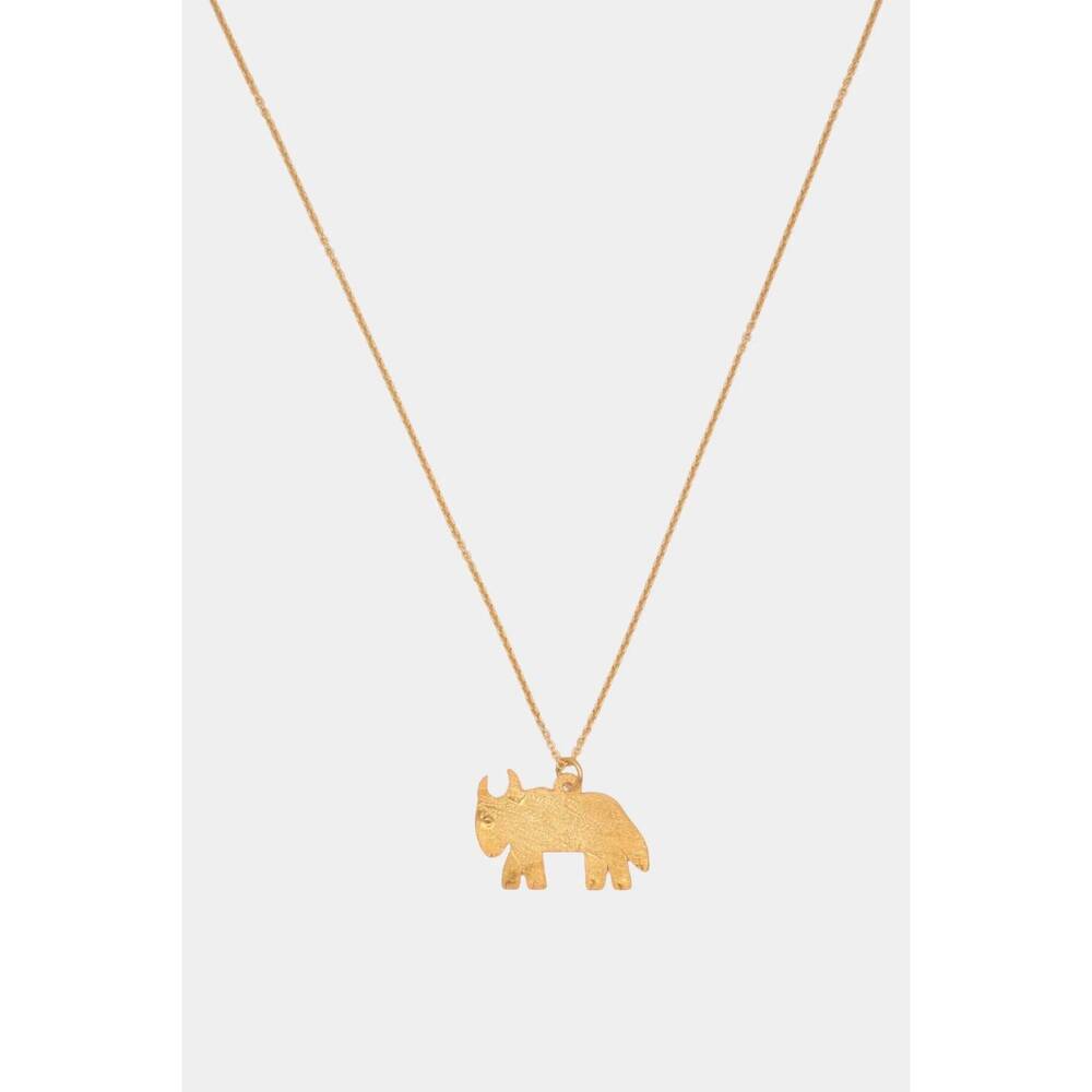 NEW APRES women's capra pendant in gold
